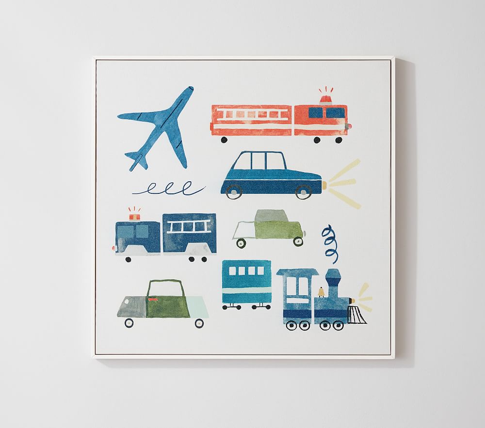 Glow In The Dark Vehicles Art